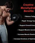 BSSTABBON Creatine Monohydrate Gummies 5000Mg Per Serving 60 Count For Muscle Strength, Energy Boost For Women And Men