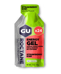 GU Energy Roctane Ultra Endurance Energy Gel, 24-Count, Strawberry Kiwi