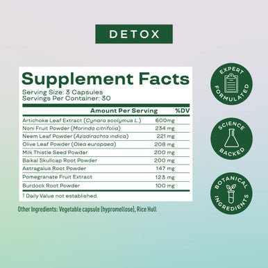 Bloom Nutrition Hormone Support for Women Capsules - Detox - Liver Health Detoxification & Hormone Health Support Supplement with Milk Thistle Pomegranate Extract & Artichoke Extract 30 Servings