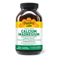Country Life Target-Mins Calcium Magnesium With Vitamin D-Complex 1000Mg/500Mg/10Mcg 240 Vegan Capsules Certified Gluten Free Certified Vegan Verified Non-Gmo Verified
