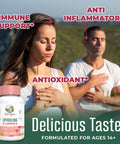 MaryRuth Organics Spirulina Gummies Spirulina for Ages 14+ 90 Count