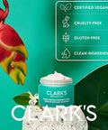Clark's Botanicals Retinol Rescue Overnight Cream: Time-Release Retinol Cream to Refine Texture & Brighten Skin with Vitamin C + E, Red Clover & Jasmine Extract (1.69 Ounce (Pack of 1))