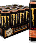 Monster Energy Java Monster Salted Caramel, Coffee + Energy Drink, 15 Fl Oz | Pack of 12