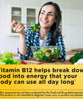 Nature Made Vitamin B12 1000 Mcg Dietary Supplement For Energy Metabolism Support 75 Time Release Tablets 75 Day Supply
