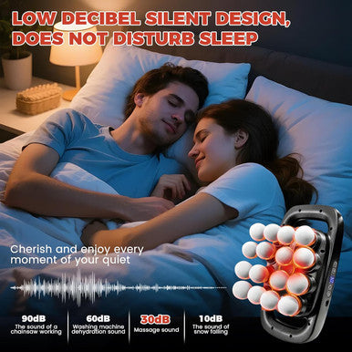 Failenfeivp 16 Head Massage Deep Tissue Massager Gun 2600Mah Massage Gun Deep Tissue With Type-C Fast Charging 3 Massage Modes & 30 Intensities Suitable For Muscle Soreness In The Waist ShouldersNeck After Work