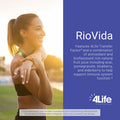4Life Transfer Factor RioVida Tri-Factor Formula - Liquid Immune System and Antioxidant Support with Vitamin C Elderberry Blueberry and Acai - Single Pack