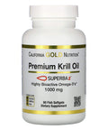 California Gold Nutrition SUPERBA2 Premium Krill Oil, 1000 mg, 60 Softgels
