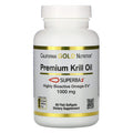 California Gold Nutrition SUPERBA2 Premium Krill Oil, 1000 mg, 60 Softgels