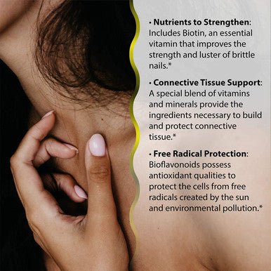 Irwin Naturals Longer, Stronger Hair and Nails - Promotes Vibrant Shine Texture & Strength - 60 Liquid Softgels