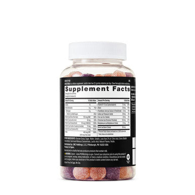 Gnc Mega Men Gummy Multivitamin Supports Energy Metabolism And Immune System Gluten Free Mixed Berry 120 Gummies