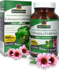 Nature'S Answer Echinacea & Goldenseal | Dietary Supplement | Supports a Healthy Immune System | Non-GMO & Kosher | Vegetarian/Vegan Capsules 90ct