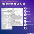 Liquidhealth Children's Complete Multivitamin & Attention Teens & Kids Liquid Vitamin Bundle for Children - Whole Body Health Immune Support Improve Focus Concentration Boost Mood - Vegan Non-GMO