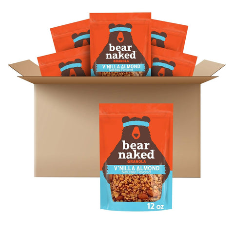 Bear Naked - Fit Granola 100% Pure & Natural Vanilla Almond Crunch - 12 Oz. [Pack of 3]