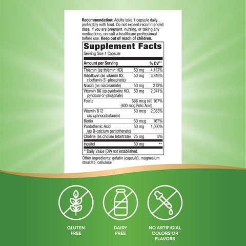 Nature'S Way Vitamin B 50 Complex