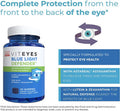 Viteyes Blue Light Defender Gummies with Astaxanthin Lutein Zeaxanthin Trusted Eye Care Brand Combat Eye Strain Tired Eyes Eye Health Supplement in Place of Blue Light Glasses 90 Ct Gummies