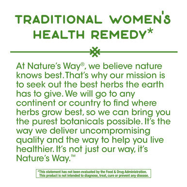 Nature'S Way Raspberry Leaves, 640 Mg Per Serving, 100 Capsules