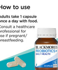 Blackmores Probiotics+Daily Health30 Capsules