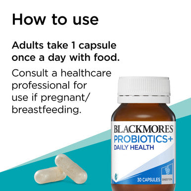 Blackmores Probiotics+Daily Health30 Capsules