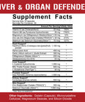 5% Nutrition 2-Stack | Liver & Organ Defender + Turkesterone 1200 | Liver, Kidney, & Heart Support + Ajuga Turkestanica, Ecdysterone, Cyclodextrin, Astragin & Naringin