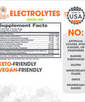 Genius Electrolytes Powder Drink Mix, Lemon Lime, 30 Servings - Hydration Booster & Endurance Supplement with Potassium, Magnesium & Zinc - Free & No Sweeteners or Dyes