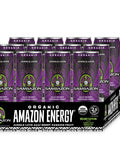 Sambazon Amazon Energy Drink, Low Calorie Acai Berry and Pomegranate, 12 Fl Oz (Pack of 12)