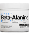 Evogen Beta-Alanine - Performance Enhancer | Boost Endurance Delay Fatigue | Unflavored | 60 Servings