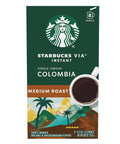 Starbucks VIA Instant Coffee, Medium Roast Coffee, Pike Place Roast, 100% Arabica, Single-Serve, 1 Box (50 Packets) | 100% Arabica instant coffee packets; Pike Place Roast medium roast; 1 box, 50 packets