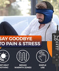 Electric Jaw Heating Pad For Tmj, Moist Heat Face Heating Pad With 3 Temp Settings And Auto Off, Hot Therapy For Chin Cheek Temple Pain Tension Headache Relief