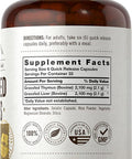 Grass Fed Beef Thymus 2100mg | 200 Capsules | Desiccated Pasture Raised Bovine Supplement | Non-GMO, Gluten Free | by Herbage Farmstead