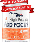 17-In-1 Brain Supplement For Memory And Focus - Nootropic Brain Supplement For Concentration, Clarity, Energy & Focus - Natural Caffeine Blend With Vitamins, Amino Acids & Herbal Extracts - 60 Tablets