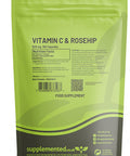 Vitamin C 500mg and Rosehip 180 Tablets UK Made. Pharmaceutical Grade