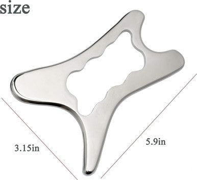 Stainless Steel Scraping Gua Sha Tools Massage Tool, Muscle Scraper Tool, Iastm Massage Tools For Relaxing Soft Tissue, Reduce Head, Neck, Back Pain