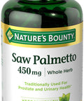 Nature's Bounty Saw Palmetto 450 Mg Capsules 250 Ea
