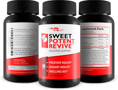 Sweet Potent Revive - Our Best Prostate Support Supplement For Men S Health - Advanced Prostate Supplements For Men - Prostate Health Supplements For Men Prostate Pills For Prostate Health