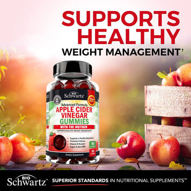 Apple Cider Vinegar Gummies for Weight Loss ACV Gummies with The Mother for Women Men Energy Boost Bloat Digestive Immune Support Vitamin B12 B6 B 9 Folic Acid Vegan Detox Cleanse 90Ct