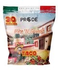 Pride Foods Rice 'N Grinds Hot Cereal - Gluten-Free, Non-GMO, Vegan-Friendly, Natural Rice Breakfast, Quick & Easy Hot Meal, Low-Fat Comfort Food, 30 Servings, Brown Sugar & Cinnamon