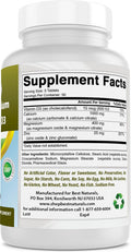 Best Naturals Calcium Magnesium Zinc with Vitamin D3 150 Tablets - Calcium 1000 mg Magnesium 400 mg Zinc 25 mg & D3 600 IU per Serving (3 Tablets)