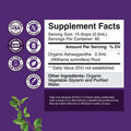 Natures Craft USDA Organic Ashwagandha Liquid Drops - Vegan Liquid Ashwagandha Root Extract for Energy Stress and Mood Support - Delicious Adaptogenic Pure Ashwagandha Tincture for Adults - Non-GMO & Alcohol
