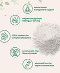 Micro Ingredients US Origin Pure Magnesium Glycinate Powder Strongly Support Bone Internal Circulation and Muscle Health No GMOs and Vegan Friendly