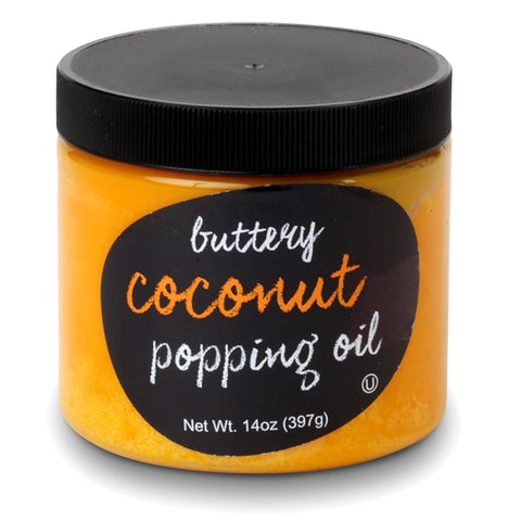Real Theater Coconut Popcorn Oil - 30 oz Butter Flavored Coconut Oil for Whirley Pop Popcorn Maker, Popcorn Oil Butter Flavor Stovetop Popcorn, Popcorn Oil for Popcorn Machine (by Wabash Valley Farms)