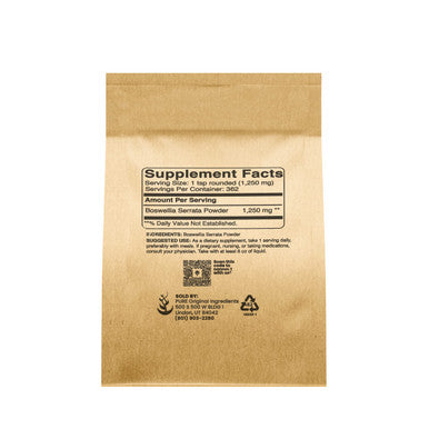 PURE ORIGINAL INGREDIENTS Boswellia Serrata Extract & Turmeric Powder Bundle (1Lb), Natural Supplements, No Preservatives