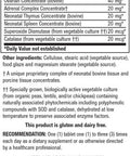 Biotics Research Cytozyme F Female Support Formula Supports Endocrine Function Glandular Health Women s Health Potent Antioxidant Activity SOD Catalase. 60 Tablets