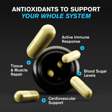 Organic Quercetin with Bromelain + Lions Mane Mushroom Capsules