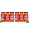 Sonoma Gourmet Creamy Alfredo Pasta Sauce, Made with Real Cream & Aged Parmesan, No Sugar Added, No Seed Oils, Egg Free, 15.5 oz Jars (Pack of 6)