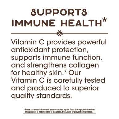 Nature'S Way Vitamin C With Rose Hips Extra Strength; 1000 Mg Per Serving