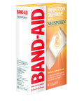 Band-Aid Brand Adhesive Bandages Infection Defense With Neosporin Antibiotic Ointment, For Wound Care And First Aid, Extra Large, 8 Ct