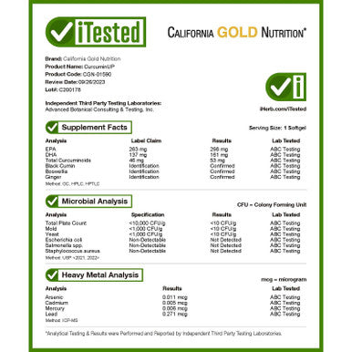 California Gold Nutrition Curcumin Up, 90 Fish Gelatin Softgels