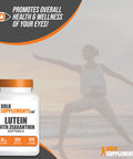Bulksupplements.Com Lutein With Zeaxanthin Softgels - Zeaxanthin Plus Lutein, Lutein And Zeaxanthin Supplements, Eye Vitamins - Gluten Free, 1 Softgel Per Serving, 120 Softgels