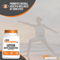 Bulksupplements.Com Lutein With Zeaxanthin Softgels - Zeaxanthin Plus Lutein, Lutein And Zeaxanthin Supplements, Eye Vitamins - Gluten Free, 1 Softgel Per Serving, 120 Softgels