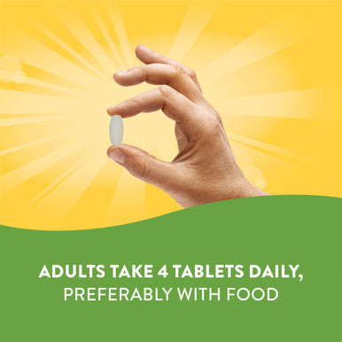 Nature'S Way Alive! Calcium Bone Support* Supplement, Vitamin D3, K2 & Magnesium, 120 Tablets